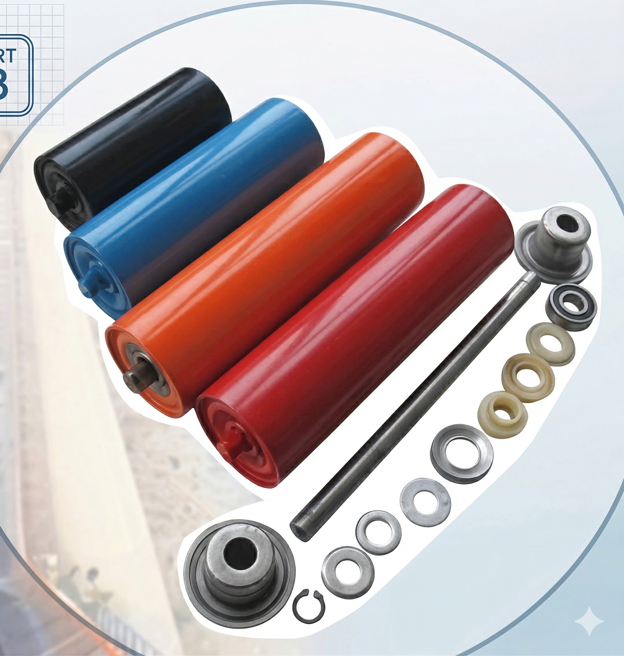 Conveyor Idlers Rollers